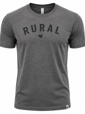 Rural Cloth Men’s Short Sleeve T-Shirt — Gray